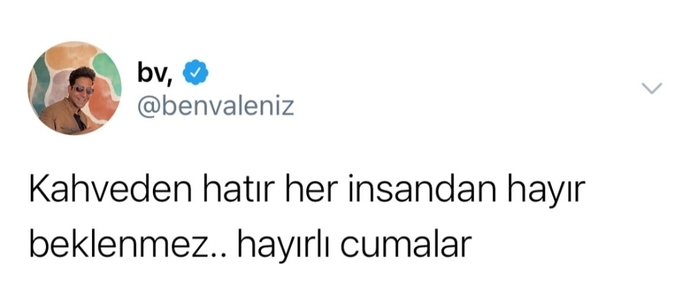 Hayırlı Cumalar diyeniniz var mı?