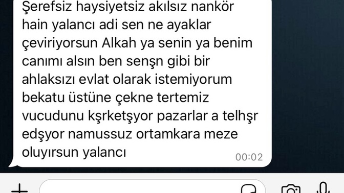 Sırf leopar makyajı yaptım diye böyle yazan babam. Ne kadar iğrenç bir babam var demi?