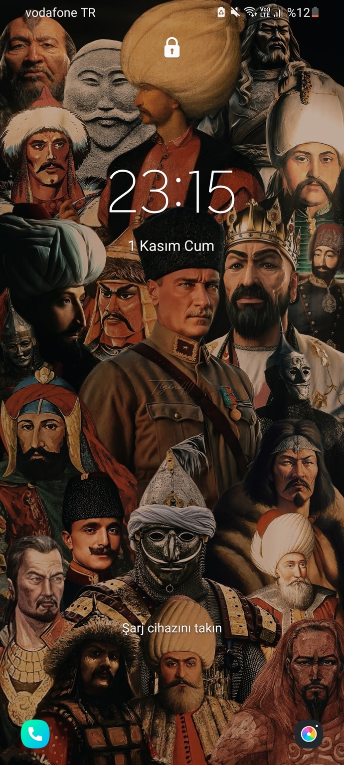 Şu an telefon şarjınız kaç?