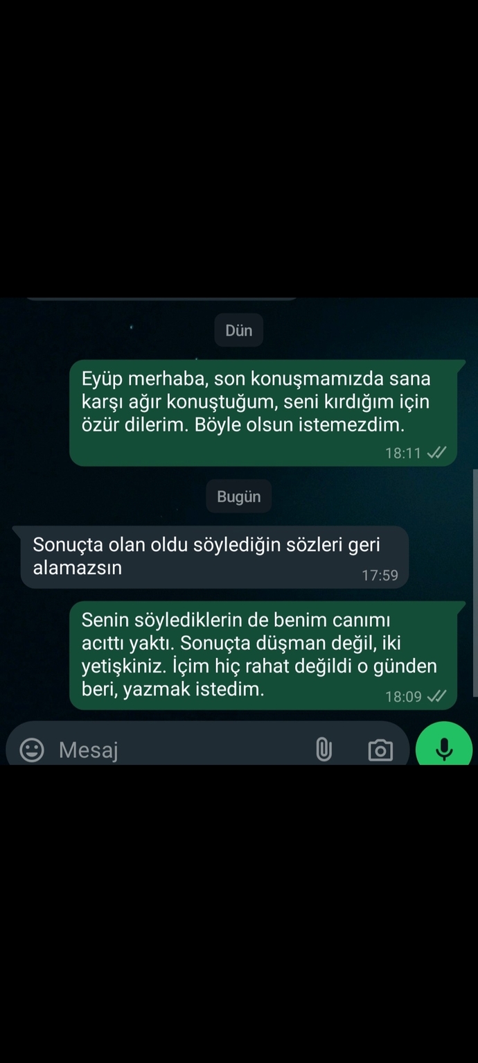Selam , exime pişman olup yazdım son konuşmamız bu şekilde. Onu tekrar nasıl geri kazanabilirim? Başak burcu çok ketum biri?