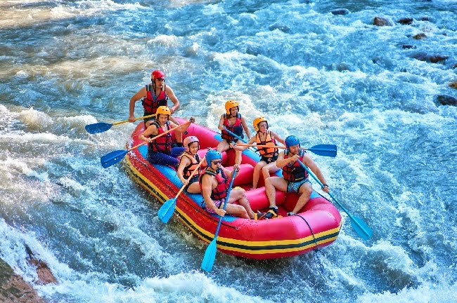 Beyaz Su Raftingi/White Water Rafting denediniz mi, o mücadele esnasında aklınızdan neler geçer?