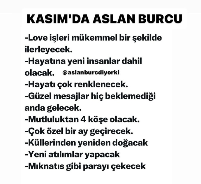 Burçlara her ne kadar inanmasak da hayali bile güzel değil mi🙃😇🥰?