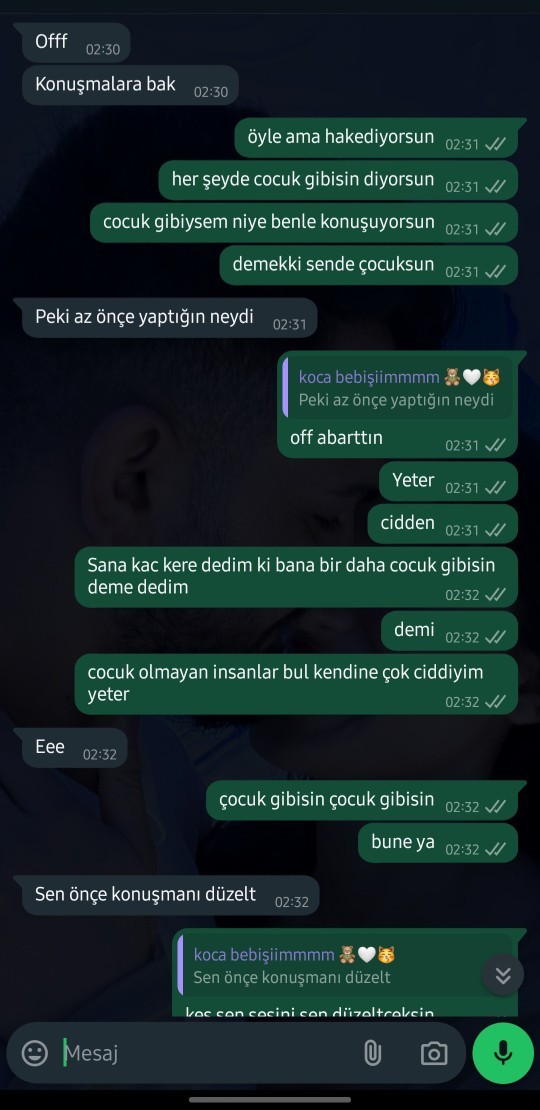 Kim haklı sizce yargılamadan cevap verecekler yazabilirse iyi olur?