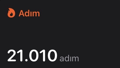 Bugün kaç adım attınız?