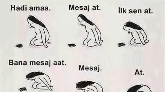 İlk mesajı siz atar mısınız?
