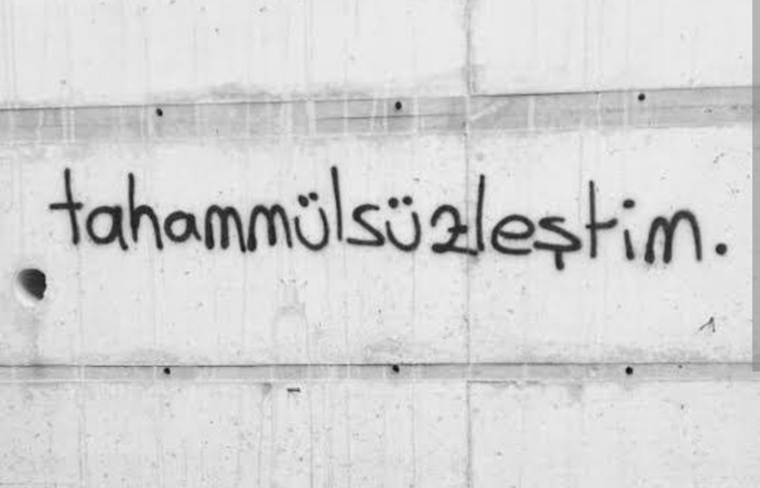 Nelere tahammül edemiyorsunuz?