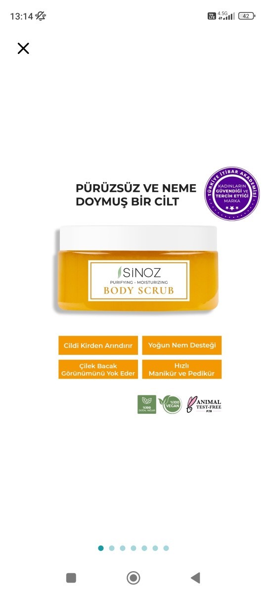Kızlar vücut peelingi için hangisi daha iyi? Ya da önerdiğiniz var mı?