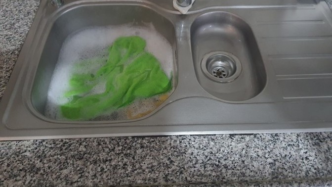 Mutfak temizliği sonrası, temizlik bezlerine ne yapıyorsunuz?