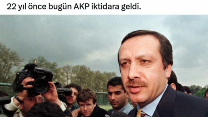 22 yıl önce bugün napıyordunuz?