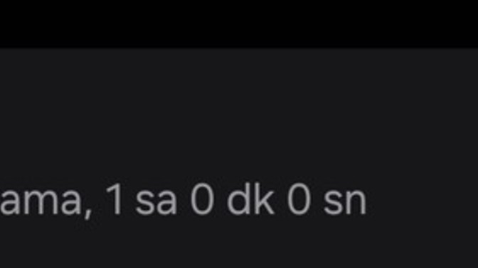 Konuşma Süresi Sorunsalı?