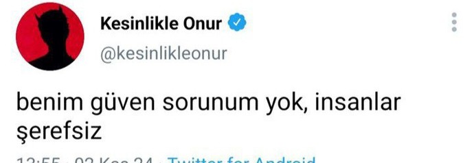 Güven Sorunu Yaşıyor Musunuz?