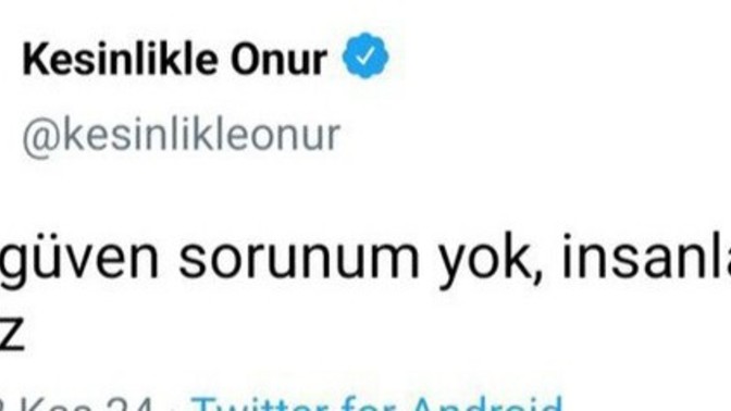 Güven Sorunu Yaşıyor Musunuz?