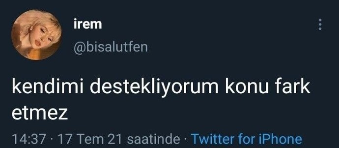 Kendinizi her konuda destekler misiniz?