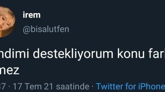 Kendinizi her konuda destekler misiniz?