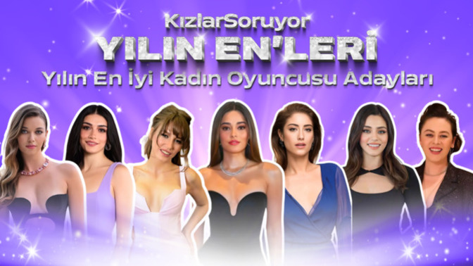 #YılınEnleri’nin Işıkları, Ekranların Sultanları Üzerinde! ✨Yıldız Gibi Parlayan Kadınlardan Hangisi #YılınEnİyiKadınOyuncusu 🤩?