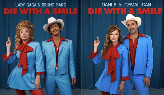 Danla Bilic ve Cemal Can Canseven, Halloween için Lady Gaga & Bruno Mars kılığına girdi. Sizce nasıl olmuş?