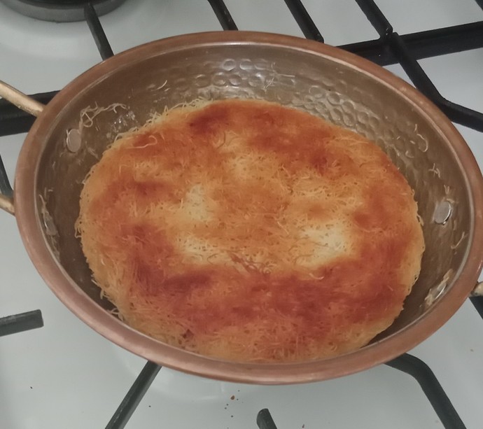 Bu sefer cevizli balkabağı yaptım bir de kadayıf yer misiniz?