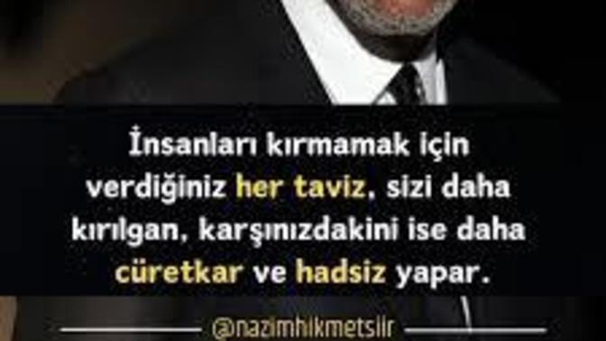 Başkalarını kırmamak için kendin kırılmayı seçer misin?