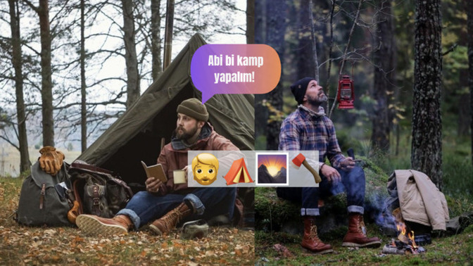 Erkeklerdeki kamp sevdası da popüler kültür köleliği değil mi?