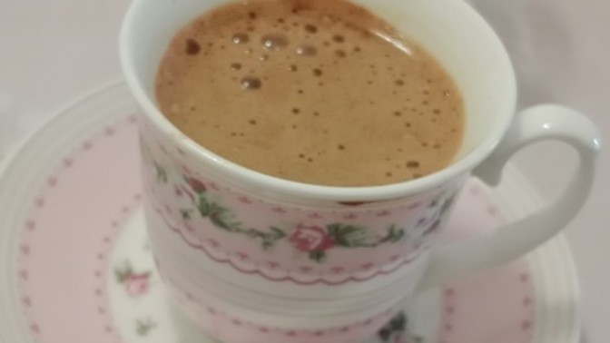 Fındıklı kahve yaptım içer misiniz?