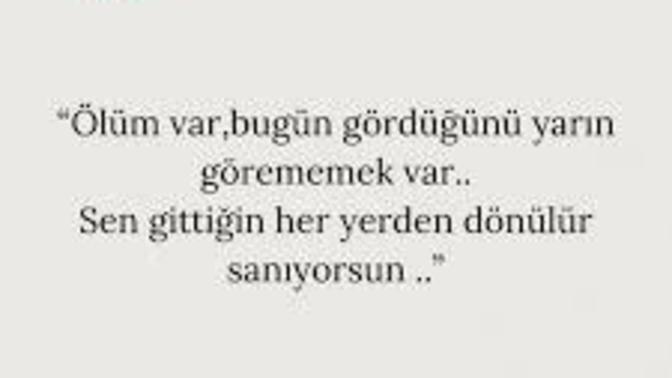 Ölünün arkasından konuşulur mu?