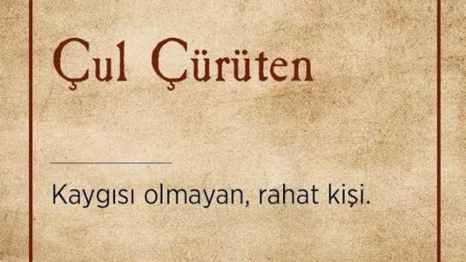 Çul çürüten misiniz?