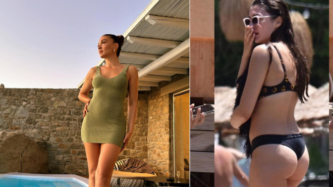 Burcu Özberk'in balkondaki bornozlu pozları mest etti! Sen paylaşırmıydın?