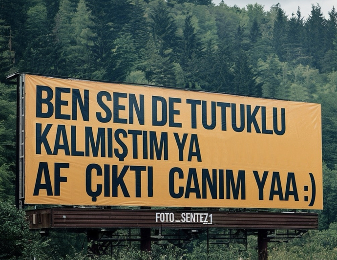 Sizede af çıktım arkadaşlar yoksa hala tutuklumusunuz😂😀😀😂?