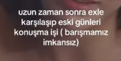 Eski sevgiliniz ile konuşmaya devam eder misiniz?