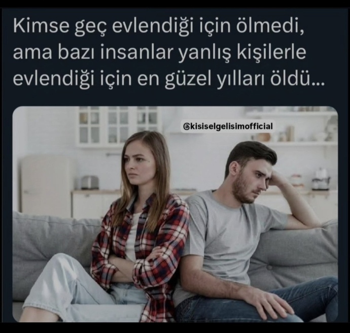 İlla evlilik gereklimi?