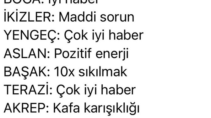 Burçların bugün ki gündemi neler var gündeminizde?