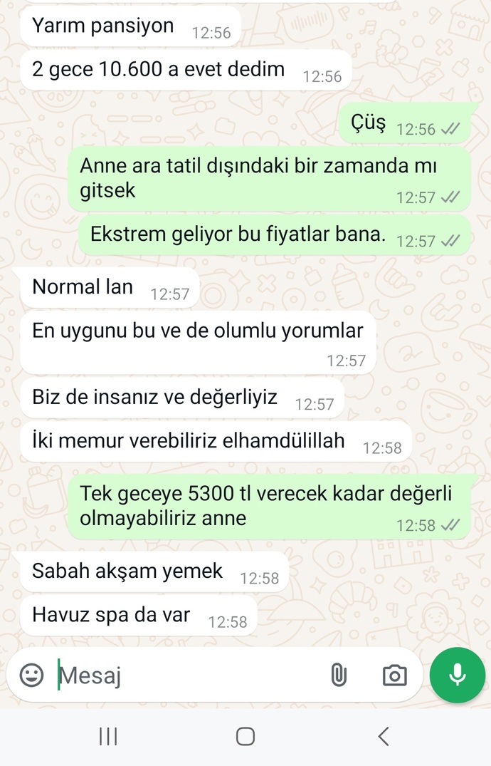 Ara tatilde iki gece 10600e bir yere gitmek mantıklı mı?