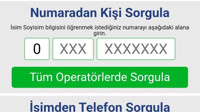 Bir siteden numara sorgulama yaptım. 99 tl ücreti varmış sonradan okudum orayı. Bunu geçtim de başka bir sey olur mu?