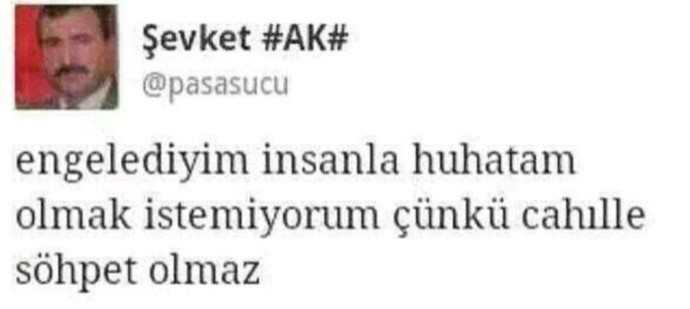Engelediyiniz insanla huhatam oluyor musunuz?