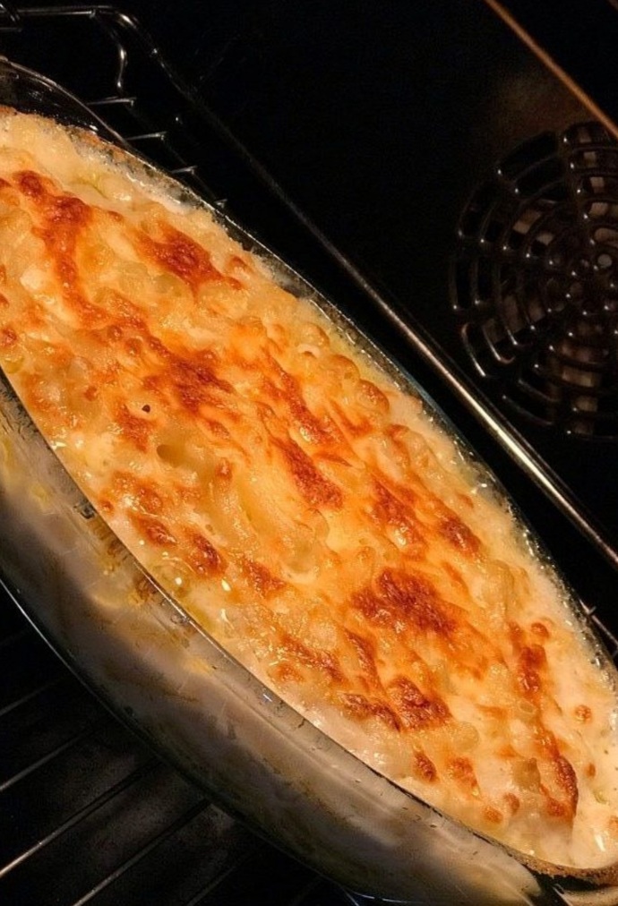 Firinda beşamel soslu makarna 🥰
