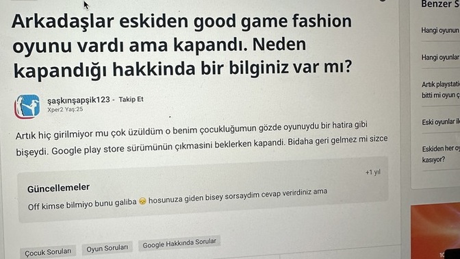 Eskiden bilgisayardan ne oynardınız?