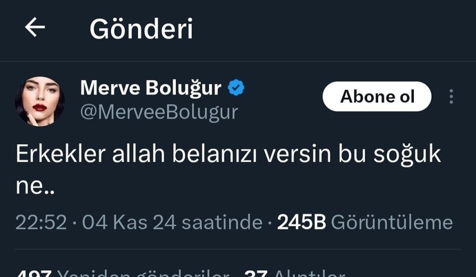 Soğuklarda bile parmağınız var?