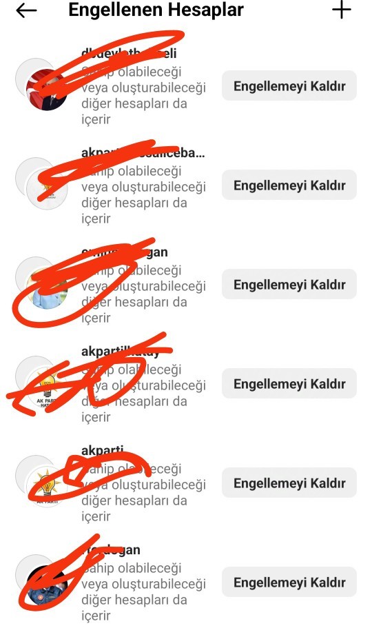 Birini sosyal medya da hangi durumlarda engellersiniz?