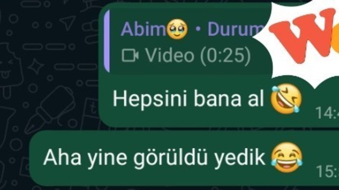 Görüldü yiyince nasıl tepki veriyorsunuz?