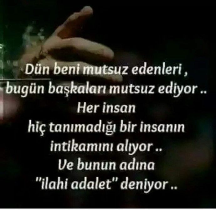 İlahi adalete inanıyor musunuz?