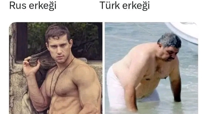 Türk erkeği mi Rus erkeği mi?