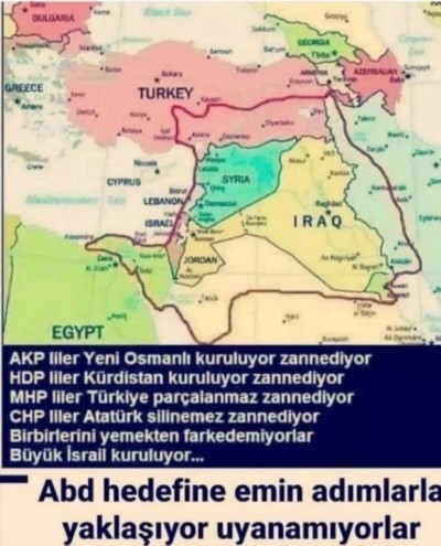 Avrupa ve amerikanın bağımsız bir kürt devleti istemesindeki amaç aslında büyük İsraili kurmak değil mi?