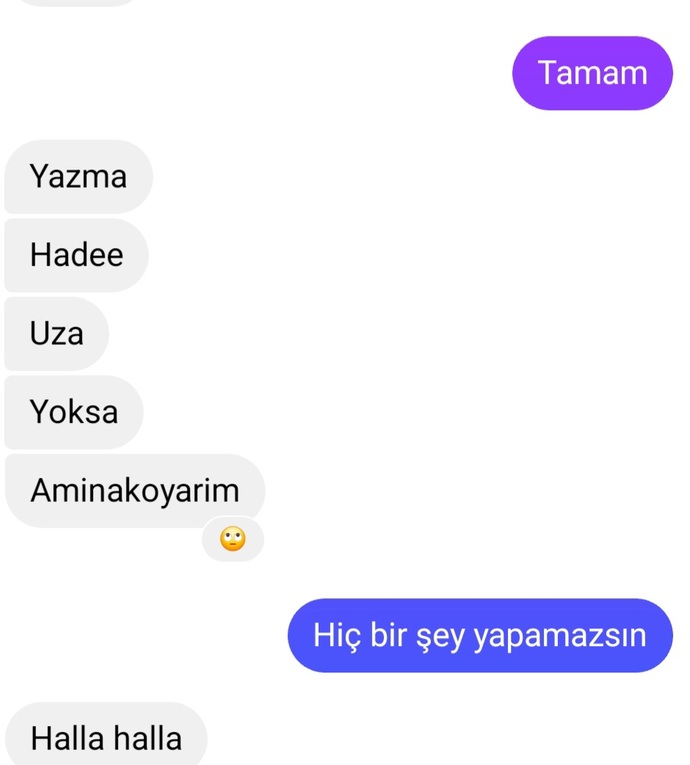 Takıntım var insanca ayrılmadı küfürler saygısızlık çok etti? insanca hatani anla diyoruz neden böyle konuşuyor?