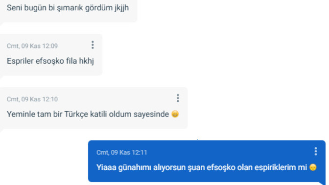 Esprik yapma yönünüz ''Efsoşko'' olarak tanımlanacak kadar güçlü müdür?