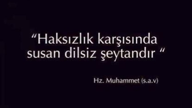 Haksızlığa karşı susmayıp itiraz edebiliyor musunuz?