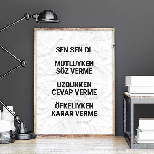 Sen sen ol... Cümleyi nasıl bitirirsiniz?