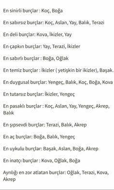 Yine burçlar Sizce doğru mu, siz hangi burçsunuz?