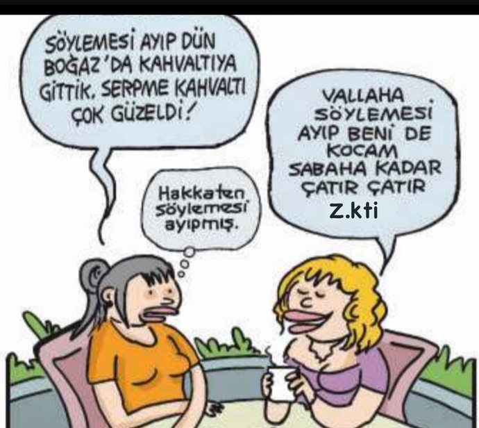 Kadınlar ve erkekler yediğini içtiğini mi yoksa seks hayatlarını mı daha çok anlatırlar?