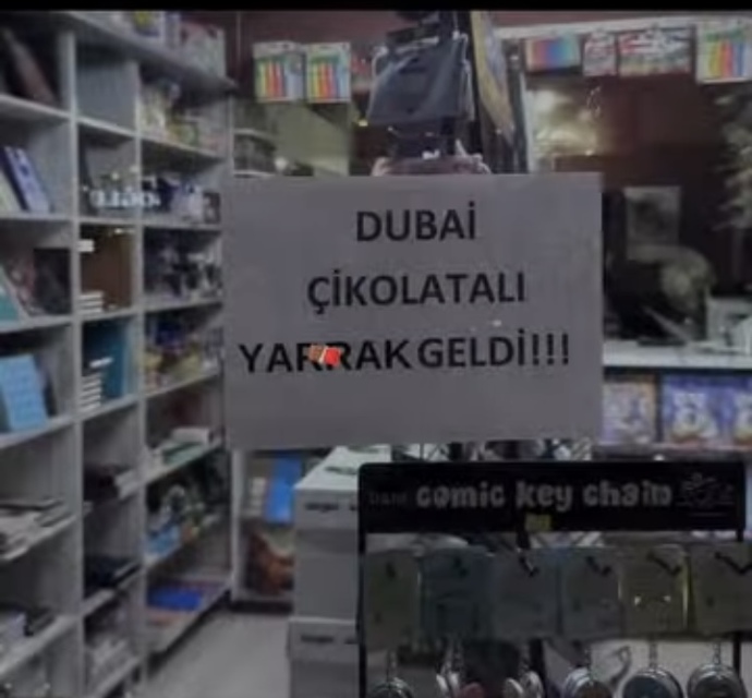 Kuru fasülye pilavlı dubai çikolatası?