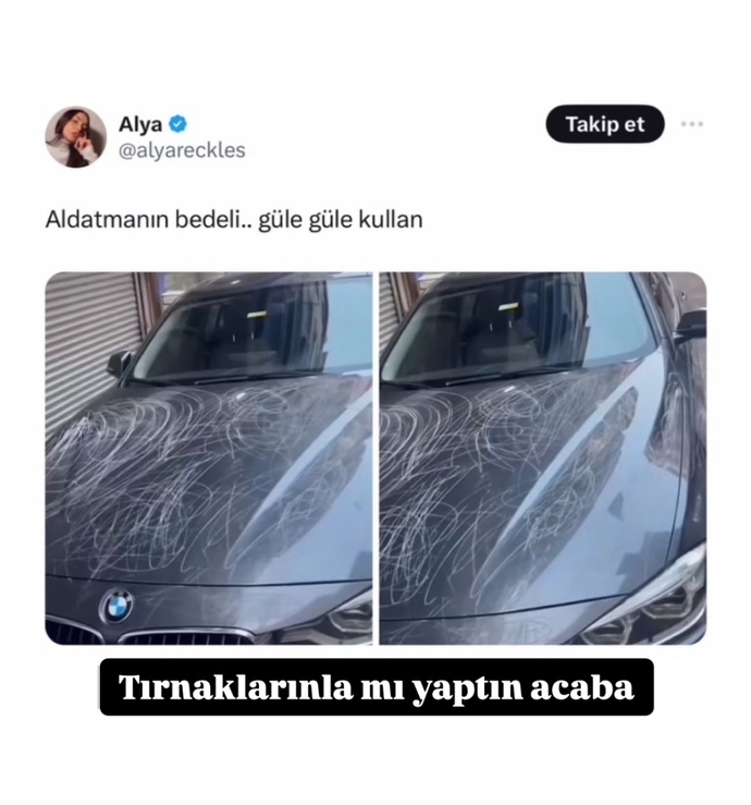 Aldatmanın bedeli olmalı mı?